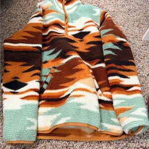 Wrangler Multicolor Fleece Jacket